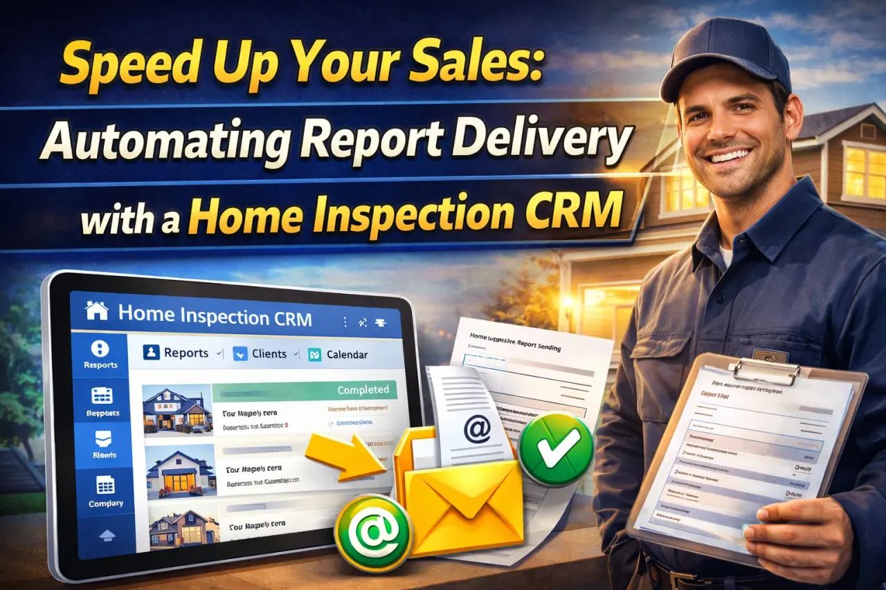 Speed Up Your Sales: Automating Report Delivery with a Home Inspection CRM